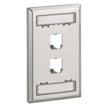 Panduit Placa Frontal Vertical, 2 Puertos - Envío Gratis