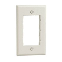 Panduit Placa Marco de Ventana Clásico Ventana Sencilla, Blanco - Envío Gratis