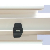 Thorsman Clip Sujetador para Canaleta, Negro, 50 Piezas - Envío Gratis