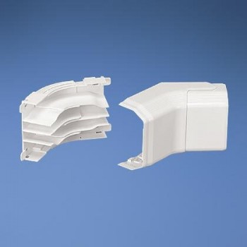 Panduit Esquina Plástica Exterior Ajustable para Canaleta T-70, Blanco - Envío Gratis