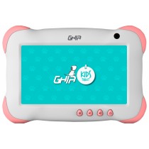 Tablet Ghia GTKIDS7 7'', 8GB, 1024 x 600 Pixeles, Android 8.1, Rosa/Blanco - Envío Gratis