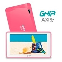 Tablet Ghia AXIS7 7'', 8GB, 1024 x 600 Pixeles, Android 7.0, Bluetooth 4.0, WLAN, Rosa - Envío Gratis