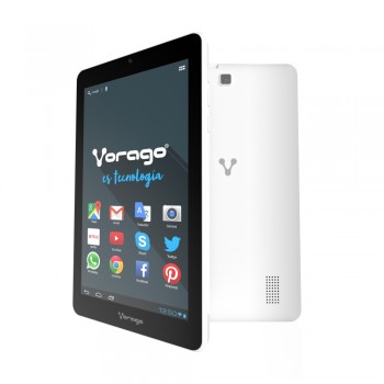 Tablet Vorago Pad 7 V2 7'', 1GB, 1024 x 600 Pixeles, Android 6.0, Bluetooth, WLAN, Blanco - Envío Gratis