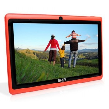 Tablet Ghia Any Quattro BT 7'', 8GB, 1024 x 600 Pixeles, Android 5.1, Bluetooth 4.0, Rojo - Envío Gratis