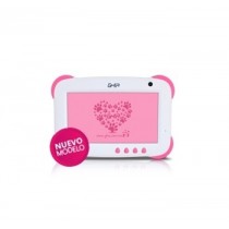 Tablet Ghia ANY Kids Q+ 7'', 8GB, 1024 x 600 Pixeles, Android 5.1, WLAN, Rosa/Blanco - Envío Gratis