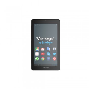 Tablet Vorago PAD 7 V2 7'', 1GB, 800x480 Pixeles, Android 4.4, WLAN, Negro - Envío Gratis