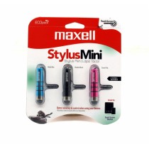 Kit de Maxell Stylus Mini para Tableta, Azul, Negro, Rosa - 3 Piezas - Envío Gratis