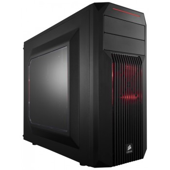 Gabinete Corsair Carbide SPEC-02 LED Rojo, Midi-Tower, ATX/micro-ATX/mini-iTX, 2x USB 3.0, sin Fuente, Negro - Envío Gratis