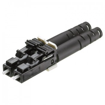 Panduit Conector Fibra Óptica Dúplex OM3/OM4 LC, Negro - Envío Gratis