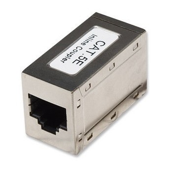 Intellinet Acoplador Modular Cat5e, RJ-45, Plata - Envío Gratis