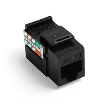 Leviton Conector Cat5e UTP RJ-45, Negro - Envío Gratis