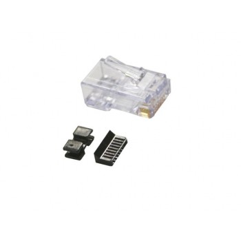 Belden Conector Cat5e UTP RJ-45, Transparente, 25 Piezas - Envío Gratis