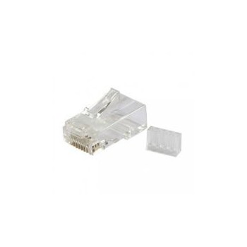 X-Case Conector RJ-45 Transparente, 100 Pzas - Envío Gratis