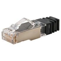 Panduit Conector Cat6a RJ-45, Negro/Transparente, 100 Piezas - Envío Gratis