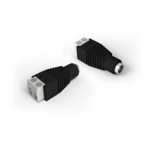 Folksafe Conector de Corriente DC F, Negro, 100 Piezas - Envío Gratis