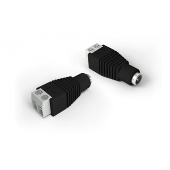 Folksafe Conector de Corriente DC F, Negro, 100 Piezas - Envío Gratis