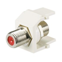 Panduit Conector Coaxial Tipo F, RCA, Blanco - Envío Gratis