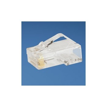 Panduit Conector Modular de 8 Posiciones para 8 Cables Cat5e RJ-45 UTP 24 AWG, Paquete de 100 Piezas - Envío Gratis