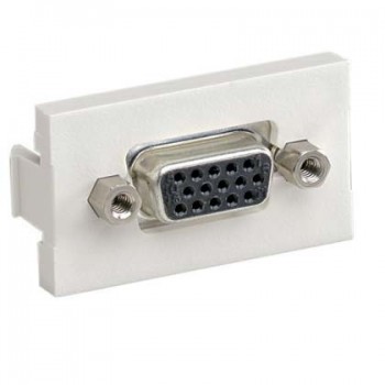 Panduit Inserto de 1/3 de Alta Densidad con Conector DB, 15-pin, Hembra - Hembra, SVGA, Blanco - Envío Gratis