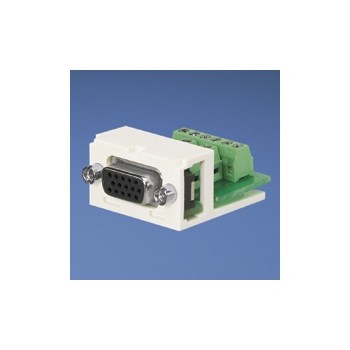 Panduit Módulo D-Sub con Conector DB15 Alta Densidad Montado en Circuito Impresora, Blanco - Envío Gratis