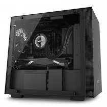 Gabinete NZXT H200i con Ventana LED RGB, Mini-Tower, mini-ITX, USB 3.0, sin Fuente, Negro - Envío Gratis