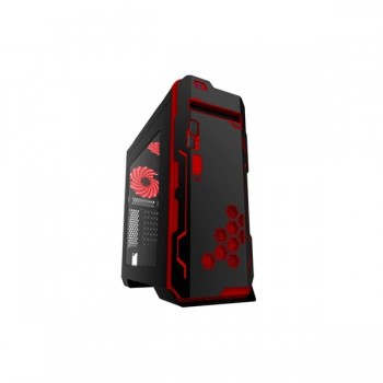 Gabinete Eagle Warrior Blade BP con Ventana LED Rojo, Full-Tower, ATX/ITX/Micro-ATX, USB 2.0/3.0, sin Fuente, Negro - Envío Grat