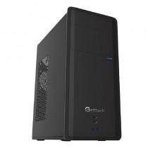 Gabinete Getttech GG1802 con Ventana , Midi-Tower, ATX/Micro-ATX, USB 2.0, Negro - Envío Gratis