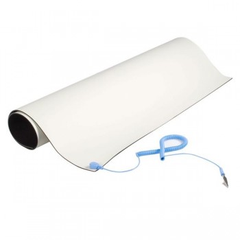 StarTech.com Tapete Antiestatico de PVC, 60x70cm, Blanco - Envío Gratis