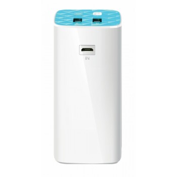 Cargador Portátil TP-Link TL-PB10400, 10.400mAh, Blanco/Azul - Envío Gratis