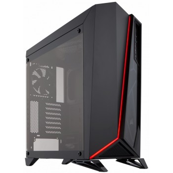 Gabinete Corsair Carbide SPEC-OMEGA con Ventana, Midi-Tower, ATX/Micro-ATX/Mini-ITX, USB 3.0, sin Fuente, Negro - Envío Gratis