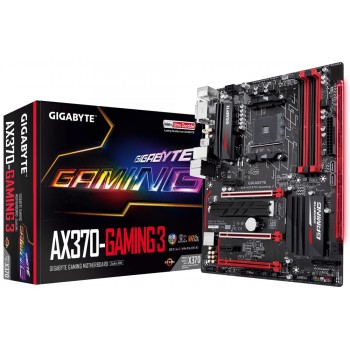 Tarjeta Madre Gigabyte ATX GA-AX370-Gaming 3, S-AM4, AMD X370, HDMI, 64GB DDR4 para AMD - Envío Gratis