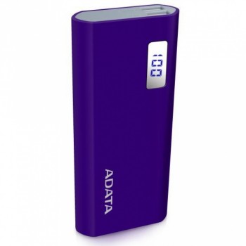 Cargador Portátil Adata Power Bank P12500D, 12.500mAh, Purpura - Envío Gratis