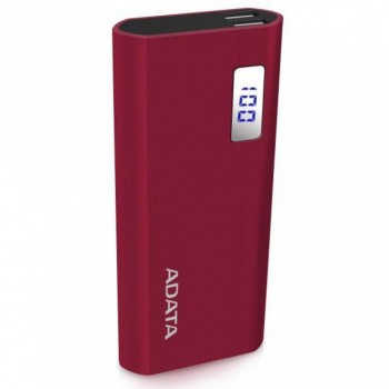 Cargador Portátil Adata Power Bank P12500D, 12500mAh, Rojo - Envío Gratis