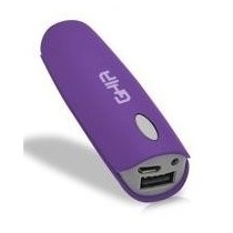 Cargador Portátil Ghia Volta, 2500mAh, Púrpura - Envío Gratis