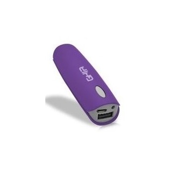 Cargador Portátil Ghia Volta, 2500mAh, Púrpura - Envío Gratis