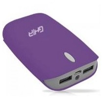 Cargador Portátil Ghia Volta, 7500mAh, Púrpura - Envío Gratis