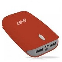 Cargador Portátil Ghia Volta, 7500mAh, Rojo - Envío Gratis