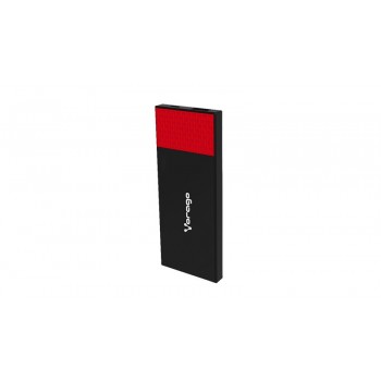 Cargador Portátil Vorago Power Bank PB-200, 3800mAh, Negro/Rojo - Envío Gratis