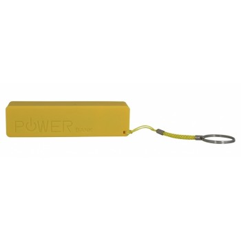 Cargador Portátil Naceb NA-606, 2200mAh, Amarillo - Envío Gratis