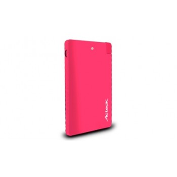 Cargador Portátil Acteck Power Bank PB-250, 2500mAh, Rosa - Envío Gratis