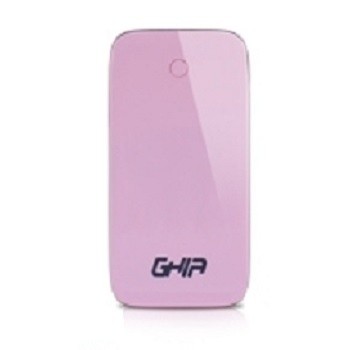 Cargador Portátil Ghia Volta Power Bank GAC-013, 6000mAh, Rosa - Envío Gratis