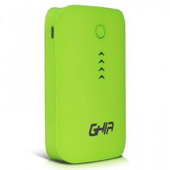 Cargador Portátil Ghia Power Bank Volta GAC-028, 7800mAh, Verde - Envío Gratis