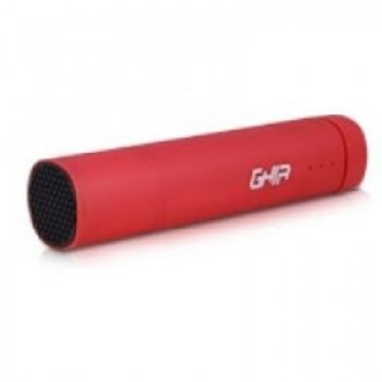 Cargador Portátil Ghia Power Bank Volta GAC-033, 2200mAh, Rojo - Envío Gratis