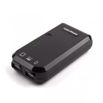 Cargador Portátil CyberPower USB CPBC5200AC, 5200mAh, Negro - Envío Gratis