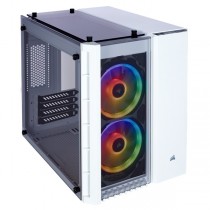 Gabinete Corsair Crystal 280X con Ventana RGB, Micro-Tower, ATX, USB 3.0, sin Fuente, Blanco - Envío Gratis