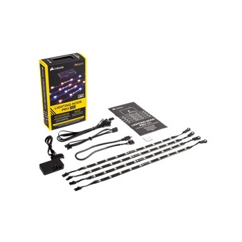 Corsair Kit Lighting Node PRO, LED RGB, 4 Tiras, 41cm - Envío Gratis