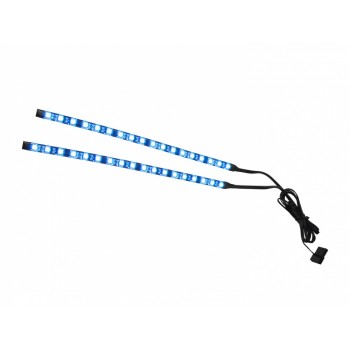 Raidmax Tiras de LED RGB con Control, 20 Colores, 30cm, 2 Piezas - Envío Gratis