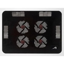 Acteck Base Enfriadora AC-916561 para Laptop 17", con 4 Ventiladores, Negro - Envío Gratis