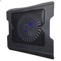 BRobotix Base Enfriadora X-680 para Laptop hasta 15'', con 1 Ventilador de 200mm, Negro - Envío Gratis