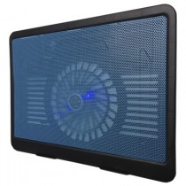 BRobotix Base Enfriadora para Laptop 15'', con 1 Ventilador de 320RPM, Negro/Azul - Envío Gratis